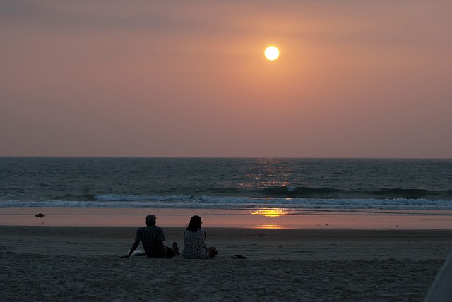 Couples at Goa Beaches.