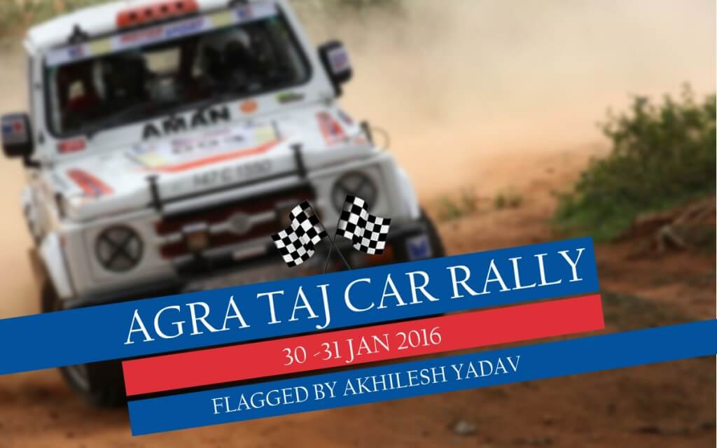 Agra Taj Car Rally 2016 